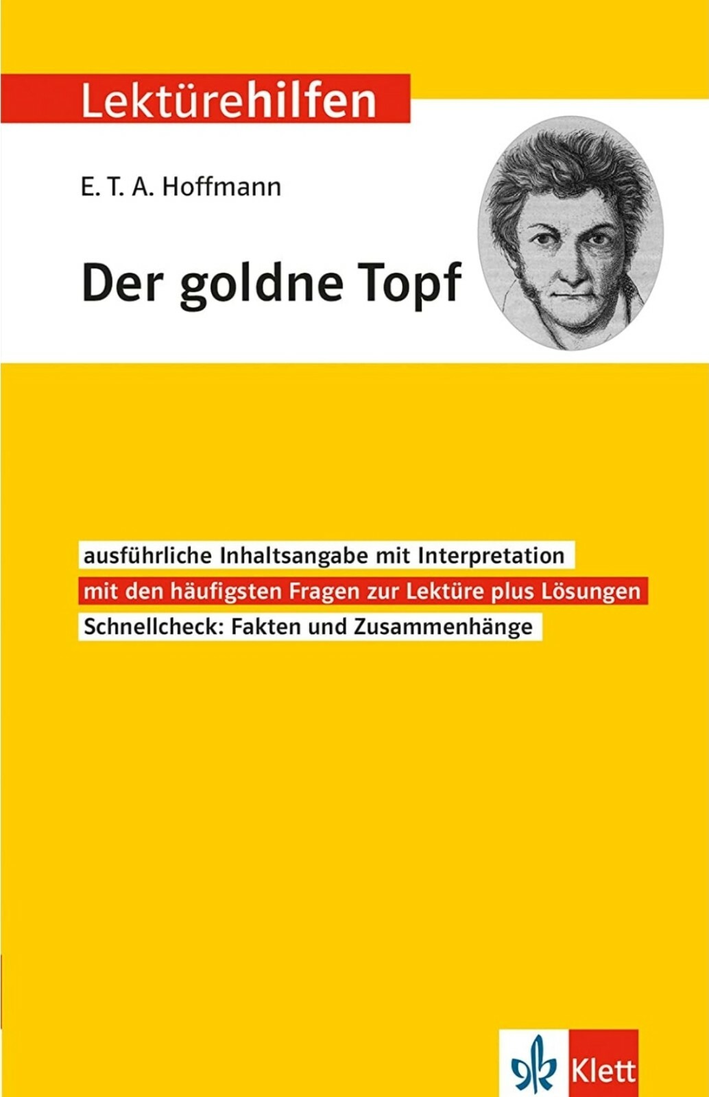 Thumbnail - Klett Lektürehilfen E.t.a. Hoffmann "der Goldne Topf" (2017,