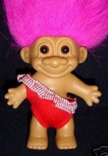 SWIMSUIT Troll Doll 5" BATHING BEAUTY New RUSS TROLL