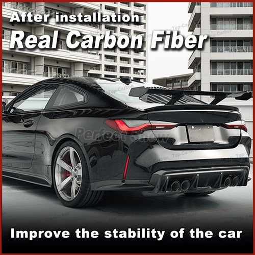 Für BMW 4er G82 G83 M4 2021-2023 Echt Carbon Heckdiffusor Stoßstangen Diffusor - Bild 2 von 15