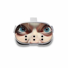 Blue Eyes Skin Decal Compatible with Meta Quest 3 Headset Girls Protective Decal