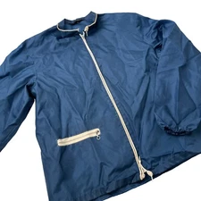 Vintage 1960’s Towncraft JC Penney’s Windbreaker Jacket Scovill Zipper Large