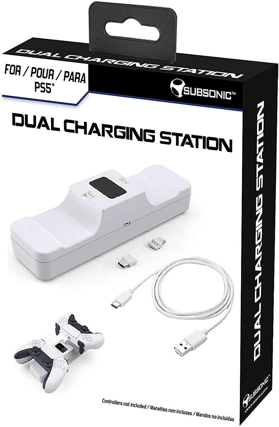 Dual Drop & Charge Charging Station H2H For Sony PS5 Playstation 5 Controllers