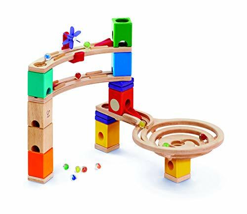 Hape- Race to The Finish Marble Run Game, Multicolore, E6021 (O3D)