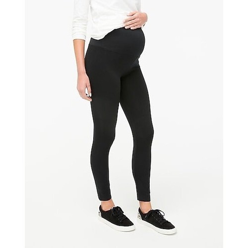 NEW J. Crew Maternity Leggings Stretch Over Belly Black XXL NWT