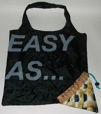 Easy As Pie Foldaway Collapsible Shopping Bag Sack Tote Marco Promo Products