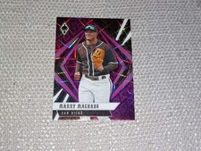 2021 Panini Chronicles Phoenix Purple Velocity Manny Machado #24