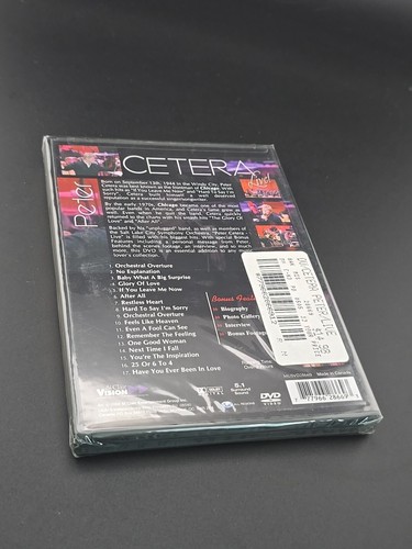 Peter Cetera - Live (DVD, 2004) NEW SEALED - Picture 2 of 2