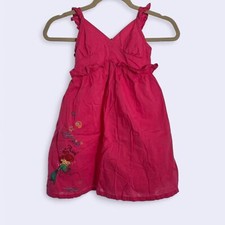 Disney little mermaid pink vtg dress size S 5/6