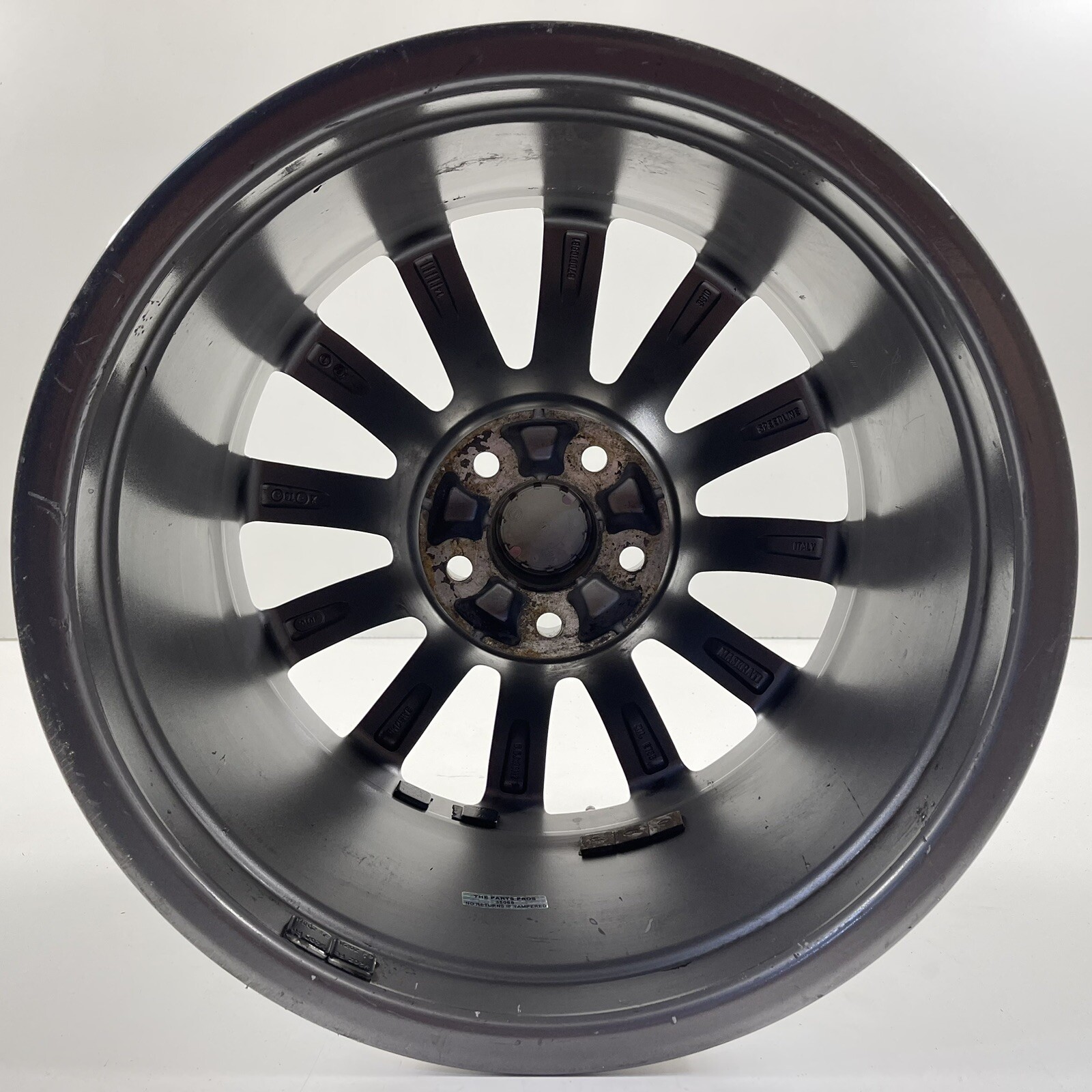 14-22 MASERATI GHIBLI REAR WHEEL RIM 18x9.5 +38 OFFSET 670010981 FACTORY OEM