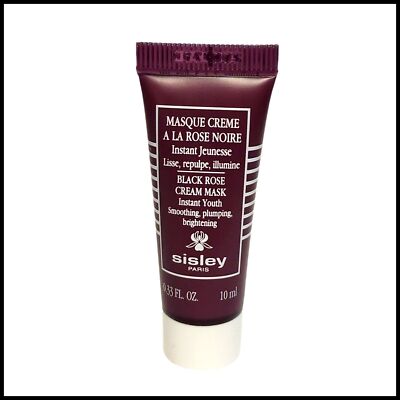 Sisley Black Rose Cream Mask Instant Youth Smoothing 0.33oz /10ml Travel Size