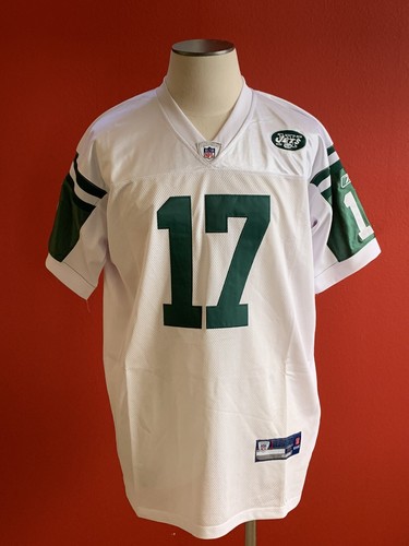NFL New York Jets Burress #17 Reebok On Field Hombres Talla 50 Camiseta Cosida Gary Vee - Imagen 3 de 12