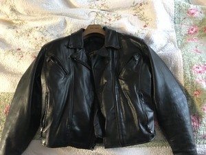 hudson leather biker jacket