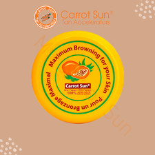 Carrot Sun Tan Accelerator Tanning Papaya Cream , Papaya Oil and Almond Oil