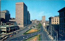 Vintage Postcard Baltimore Maryland MD. ST. Paul Place