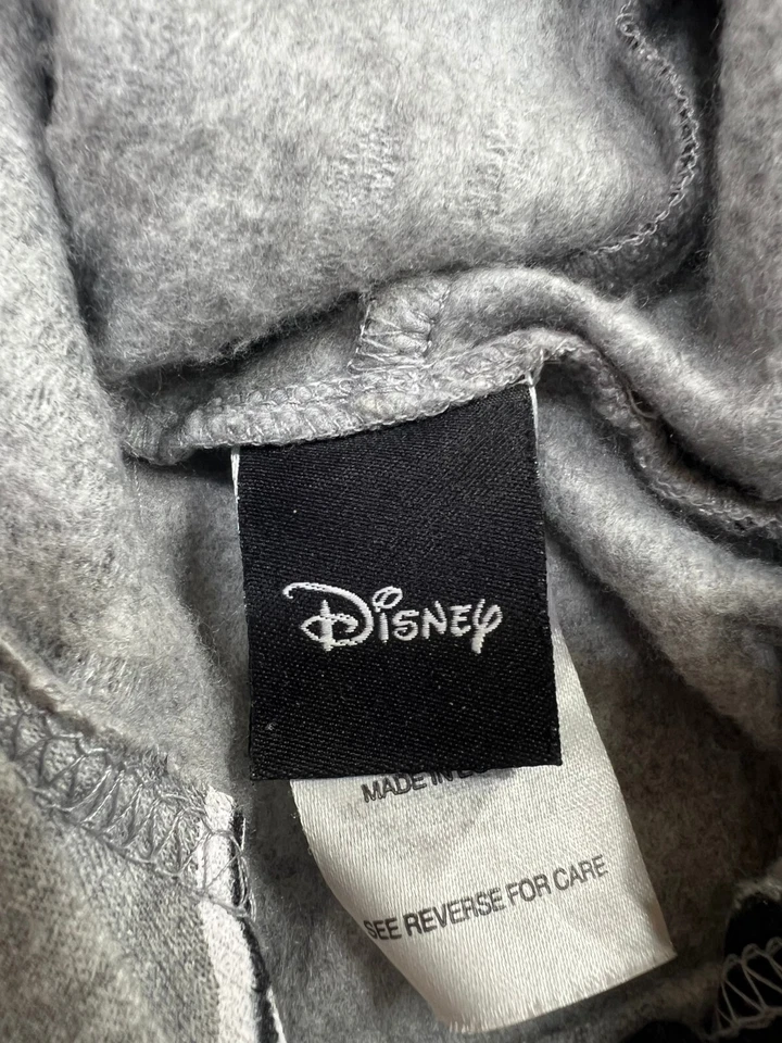 Пуловер с капюшоном Disney для девочек серый с принтом Mickey Mouse с длинным рукавом размер XS - Изображение 2 из 4