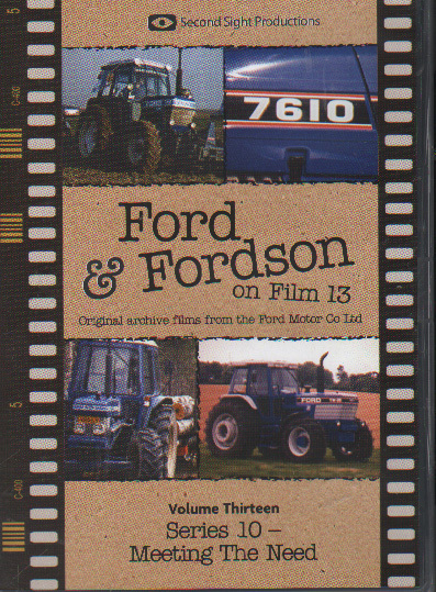 Tractor Farming DVD: FORD & FORDSON ON FILM VOL.13 ""Series 10 - Meeting The Need