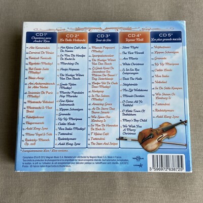 Andre Rieu Ses Plus Belles Melodies (His Greatest) (CD 5-Disc Set