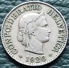 10 rappenów 1926 B Szwajcaria 🇨🇭 KM# 27, Piękny# 25, Y# 24  
