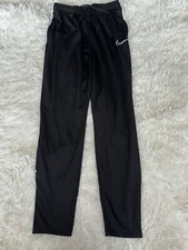 Nike Dri Fit Kids Sz. M Black/ Wht Warm Up Sport Pants. Classic, Great Shape
