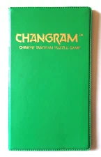 Vintage 1981 CHANGRAM CHINESE TANGRAM PUZZLE GAME by Selchow & Righter Co. Parts