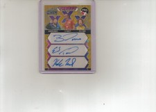 2024 Leaf Metal PBA Gold Triple Autograph PBA Card Belmonte Tackett Troup #1/1