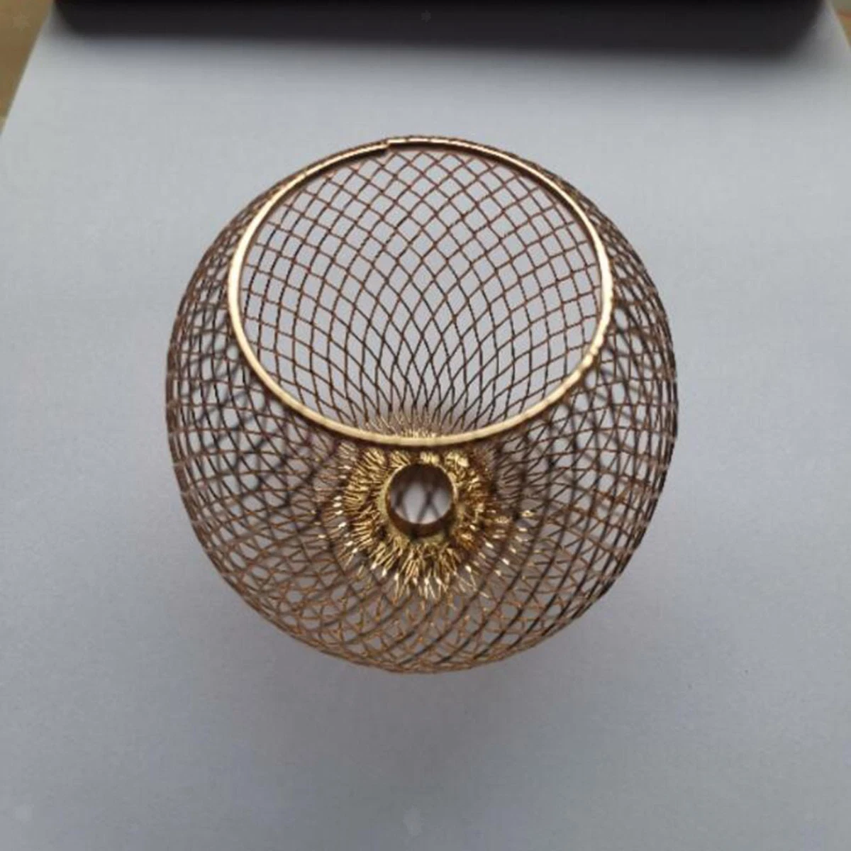Wire mesh online light shade