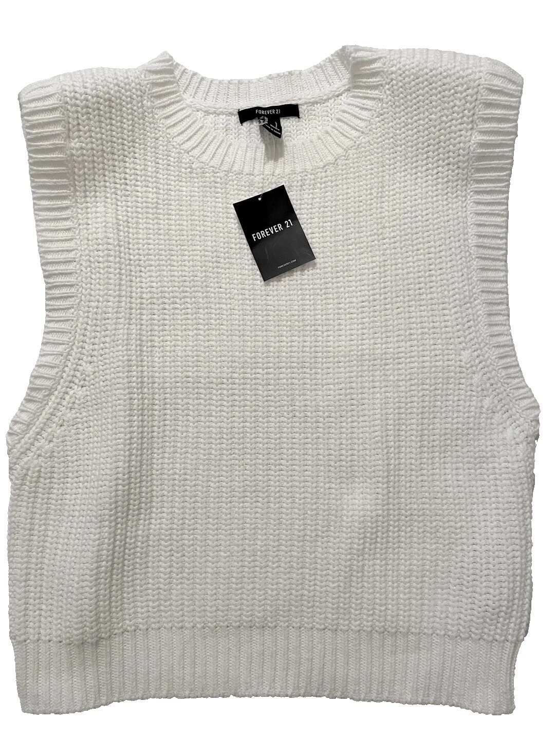 FOREVER 21 Women's Juniors White Sweaters for Women