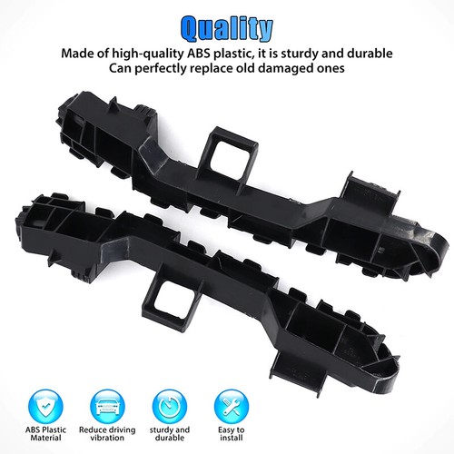 2X Front Driver & Passenger Bumper Bracket Set For 2013-2017 Honda Accord Sedan - Picture 3 of 9