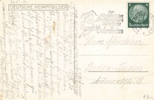 138982) Olympia 1936, Werbestempel Winterspiele, DR-AK Garmisch-Partenkirchen