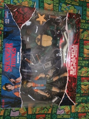 Stranger Things Teenage Mutant Ninja Turtles Crossover Action Figure 2pk - Mikey