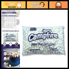 1 lb Mini Marshmallows - Vanilla Flavor, Gluten Free, Perfect for Baking  Hot C