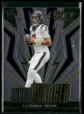 2023 Panini Select #TUR-CST C.J. Stroud Turbocharged