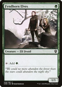 Fyndhorn Elves Foil 228/361 Commander Legends