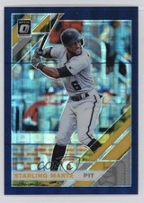 2019 Panini Donruss Optic Blue Pandora Prizm 49/99 Starling Marte #119 1p00