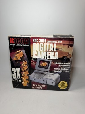 Vintage Ricoh RDC-300Z Digital Camera, Tested Works 