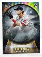 2021 Topps Stadium Club Chrome Baseball Bobby Dalbec Crystal Ball Rookie