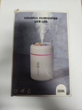 Colorful Mini USB Humidifier with Night Light - Safe and Quiet for Home  Travel