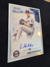 2010 Bowman Chrome - Prospects Liam Hendriks #BCP183 Autographs (AU, RC)