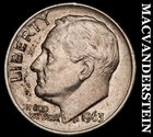 1963-D Silver Roosevelt Dime-Scarce Better Date No Reserve #i3910