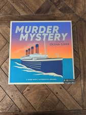 Murder Mystery Aboard The Ocean Liner Taking Tables Game New Sealed