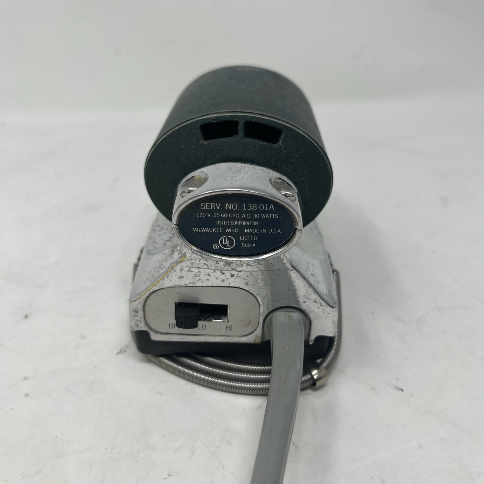 VTG Oster Imperial 138-01A Two Speed Barber Massager Tested