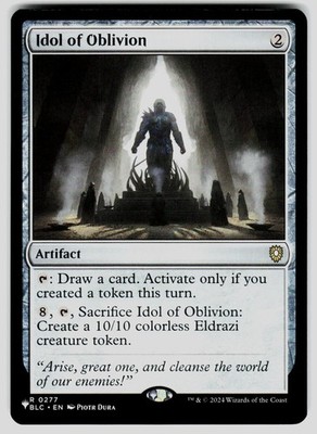 Idol of Oblivion R The List Reprints 277 NM