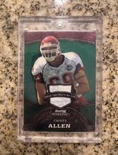 2008 Bowman Sterling Jared Allen Kansas City Chiefs Pro Bowl #96 /249 Mem🏈 