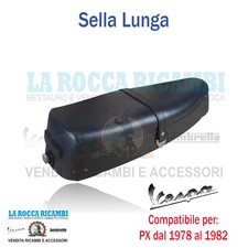 Sella Vespa PX 125 / 150 / 200 Dal 1977 Al 1982 (Nera)
