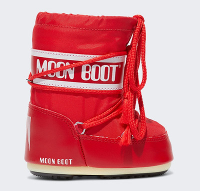 Moon Boot Mini Icon Nylon Boot Red 19/22