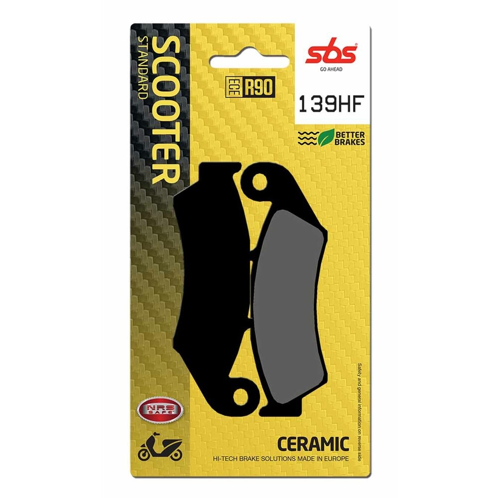 Free Shipping SBS P139-HF Brake Pad For Motorcycle Parts Accessories