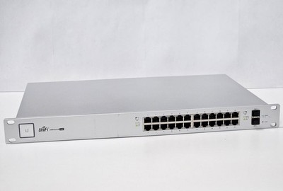 Ubiquiti UniFi Switch US-24-500W 24-Port Gigabit PoE+ Managed Switch Rackmount