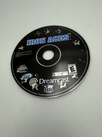 Iron Aces (Sega Dreamcast, 2001) Disc & Manual Only &ndash; WWII Combat &ndash; UNTESTED
