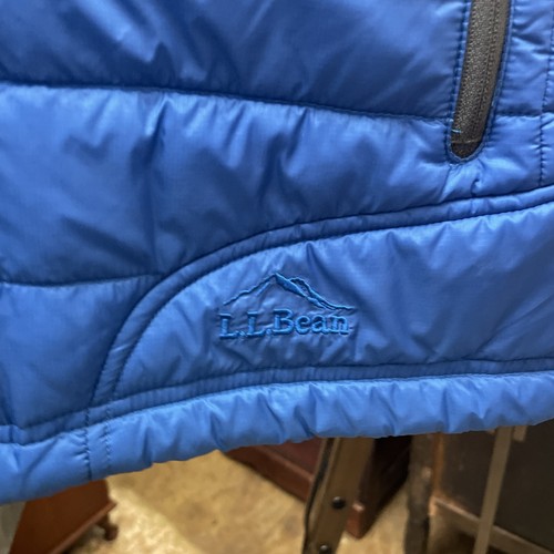 L.L. Bean Women's Primaloft Deep Blue Quilted Jacket Size M - Picture 4 of 24