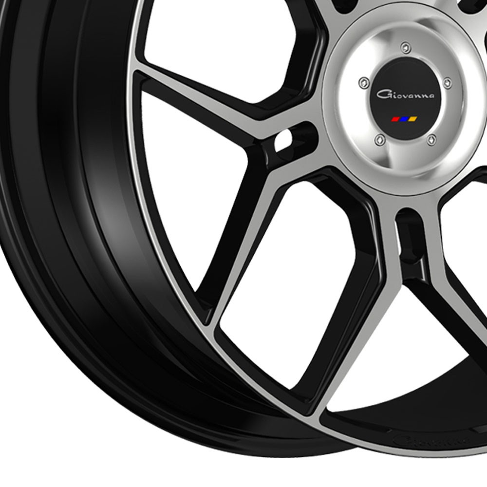 24" Giovanna Haleb Machined 24x10 Concave Wheels Rims Fits Rolls-Royce Wraith